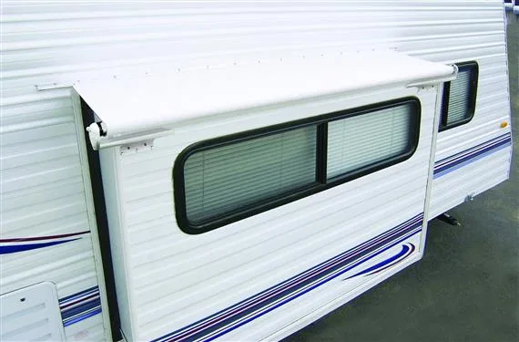 LI177005B42 – CAREFREE/CO. Awning, Slide Out Cover 42 Inch Extension Automatically Extends/ Retracts With The Slide O...